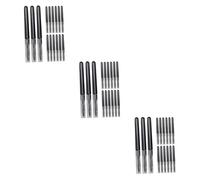 HAPINARY 60 Pz Pettine Per Ciglia Con Coperchio Micro Pennello Per Sopracciglia Piccoli Pettini Per Sopracciglia Mini Strumenti Applicatore Per Ciglia Bacchette Per Ciglia Plastica Black