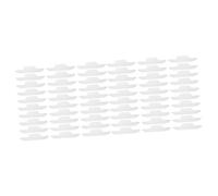 HAPINARY 60 Pz tampone all'orlo collare autoadesivo cappuccio inserto fascia antisudore beanie hat adesivo per l'assorbimento del sudore assorbire l'adesivo del sudore pe film bianca