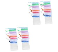 HAPINARY 60pezzi Sacchetto Rete Per Sapone Portasapone Esfoliante Per Sapone Fai Te Per Creare e Conservare Saponi Vari Colori Casual