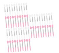HAPINARY 60pezzi Spazzole Silicone Per Rossetto e Maschera Labbra Applicatori Portatili Per Make-up Per Applicazione Precisa e Facile Del Colore