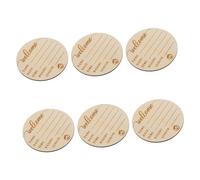 HAPINARY 6pezzi Cartelli Legno Per Segni Mensili Di Crescita e Foto Prop Per Decorazioni e Ricordi Unici