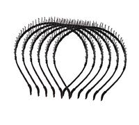 HAPINARY 6pezzi Cerchietti Con Denti Antiscivolo e Eleganti Per Per Sport e Stile