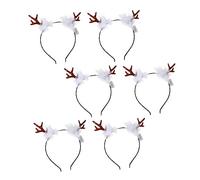 HAPINARY 6pezzi Copricapo Di Corno Illuminato Cerchietto Luminoso Chic e Delicato Realizzato in Materiale Resistente e Sicuro Per Feste Cosplay e Eventi Speciali