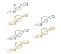 HAPINARY 6pezzi Eleganti Mollette Per Musicale Accessori Per Acconciature Per Feste e Cerimonie Per Donne e Ragazze