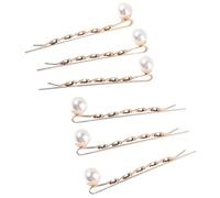 HAPINARY 6pezzi Fermagli Per Accessori Eleganti e Creativi Per Donne e Ragazze Clip Decorative Oro Per Look Chic e Fashionable