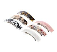 HAPINARY 6pezzi Fermaglio Capelli in Acetato Per Donna Fermacapelli Scatto Leggero e Pratico Fermagli Per Capelli Da Usare in Qualsiasi Occasione