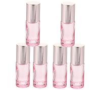 HAPINARY 6pezzi Flaconi Rullo Vuoti in Vetro Flaconi Rullo Per Oli Essenziali Contenitori Per Profumi Da Viaggio Bottiglie Riutilizzabili Per Oli Da Massaggio e Balsami Per Labbra