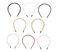 HAPINARY 8 Pezzi Accessori Per Capelli Da Sposa Fascia Per Ragazza Con Treccia Banca Per Il Matrimonio Fascia Per Treccia Da Sposa Chiesa Nuziale Nuziale Da Principessa