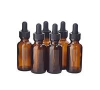 HAPINARY 8 Pezzi Flacone Antico 20 Ml Per Donna Contenitore Vuoto Contagocce Decorativo Oli Essenziali Profumi Liquidi