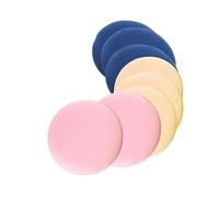 HAPINARY 8 Pezzi Piumino Cipria Asciutto Bagnato Spugna Trucco Viso Correttore Nastro Materiale Sicuro Delicato Non Irrita Pelle Fragile Casa Viaggio