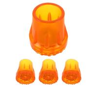 HAPINARY 8 Pezzi Puntali Stampella in Gomma Oxford Antiscivolo Resistenti per Bastoni da Passeggio e Trekking Sostituzione Facile e Sicura per Anziani e Riabilitazione