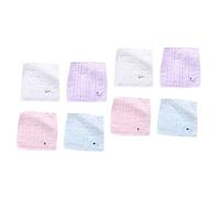 HAPINARY 8 Pz Fazzoletto di cotone in garza asciugamano saliva per bambini panno riutilizzabile bavaglie salviette fazzoletti fazzoletto quadrato asciugamano per la pulizia delle