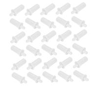 HAPINARY 80 Pezzi Kit di Riparazione per Riparazioni Rapide per Persiane in Plastica Bianca Perni a Molla Accessori Completi per Tapparelle Finestre in Famiglie e Uffici