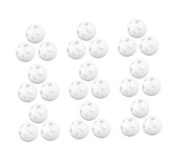 HAPINARY 80 Pezzi Palline Sonaglio Bianche in Plastica Resistente per Giocattoli Ragazzo Ragazza Inserti Rumorosi per Riparazione e Creazione DIY di Peluche e Accessori Sensoriali
