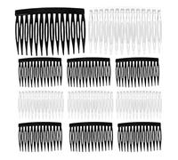 HAPINARY 80 Pezzi Pettini Laterali Decorativi per Pettini in Plastica Durevole per Styling Creativo Accessori per Acconciature Semplici e Elaborate per Feste Lavoro e Quotidiano