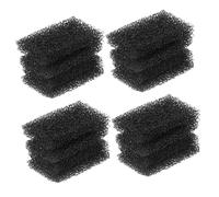 HAPINARY 80 Pz Spugna Per Il Trucco Dei Danni Impostore Strumento Per Il Trucco in Maschera Pennello Per Lentiggini Falso Geller Soffio Di Cera Puffer Fontana Nero Poliuretano Black