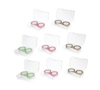 HAPINARY 8pezzi Custodie Per Impermeabili Pratiche Contenitori Sicuri Per Obiettivi Portatile e Conveniente