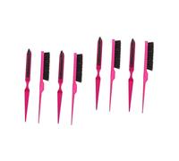 HAPINARY 8pezzi Pettine Per Acconciature Per Stuzzicare e Pettine Antistatico Per Parrucchieri e Comfort Capelluto