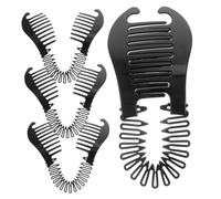 HAPINARY 8pezzi Pettini Banana Interconnessi Per Acconciature Strumenti Flessibili Per Trecciare Accessori Per Donne e Ragazze Per Ogni Occasione