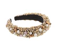 HAPINARY Accessori Per Capelli Perle e Cristalli Cerchietto Barocco Per Donna e Ragazza Per Feste e Cerimonie