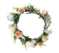 HAPINARY Accessori Per Da Sposa Fatti A Mano Ghirlanda Floreale Fascia Per Da Sposa Per Donna Decorazione Per