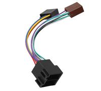 HAPINARY Adattatore Cablaggio Iso per Autoradio Connettore Robusto per Segnale Stabile Compatibile con Modelli di Auto Cavo di Collegamento per Radio Auto