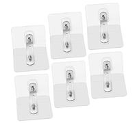 HAPINARY Ancoraggi in Pvc e Acciaio Inossidabile 6 Pezzi Resistenti All'usura e Anti-rottura Cinghie Adesive per Sicurezza per Mobili Ragazzo Ragazza in Casa