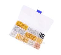 HAPINARY Anelli Per Chioma Dreadlocks Set Per 200 Pezzi Accessori Performance Leggeri E Duraturi Per Feste E Street Photography