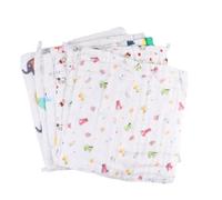 HAPINARY Asciugamani Per Ragazzo Ragazza in Cotone 6 Bavaglini Anti-bava A Sei Strati Salviette Per Viso Assorbenti E Sicure Design Semplice E Pratico Per Ogni Utilizzo