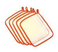 HAPINARY Asciugamano Esfoliante in Nylon Panni Da Doccia Per Lavaggio Del Corpo Schiuma Sapone Rimuovono Cellule Morte E Grasso Facili Da Pulire Asciugatura Rapida Confezione Da 5