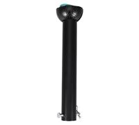 HAPINARY Asta di Prolunga Nero per Ventilatore Soffitto in Alluminio con Giunto di Sospensione Barra di Collegamento Invisibile per Installazione Stabile