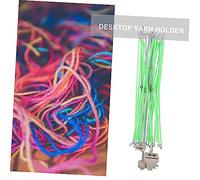 HAPINARY Avvolgitore per Fili e Portafilo da Tavolo in Metallo Regolabile, Supporto Pieghevole per Gomitoli, Strumento Versatile per Lavoro a Maglia e Cucito a Casa