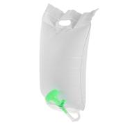 HAPINARY Bacinella per Shampoo Gonfiabile Portatile in Plastica Bianca, Facile da Usare per Disabili e Anziani, per Uso Domestico e Viaggi
