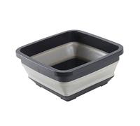 HAPINARY Bacinella Pieghevole Retrattile con Fondo Antiscivolo Lavapiedi Portatile Imbottito per Viaggio Campeggio e Domestico Facile e Trasportare