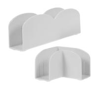 HAPINARY Base per Box Antiscivolo 2 Pezzi, Supporto per Recinto in Plastica Resistente, Accessorio per Stabilizzatore di Sicurezza Ragazzo Ragazza, Fissaggio Stabile per Giochi Indoor