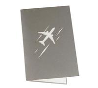 HAPINARY Biglietti di Auguri 3d Compleanno Aereo Pop-up, Carta, Design Artigianale Dettagliato, per Esprimere Auguri Personalizzati e Sorprese Speciali