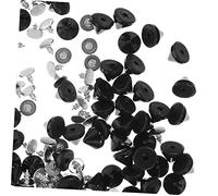 HAPINARY Borchie per Abbigliamento Rivetti Punk 100 Pezzi di Borchie per Scarpe Accessori Rivetti per Lavori in Pelle E Creazioni Artistiche