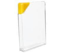 HAPINARY Borraccia da Viaggio Piatta 450ml Coperchio Antigoccia, Bottiglia D’acqua Compatta in Plastica Trasparente per Sport e Outdoor, Design Sottile per Trasporto Facile in Borsa