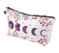 HAPINARY Borsa Organizer Per Trucco Motivo Floreale Borsa Da Viaggio Cerniera Piccola