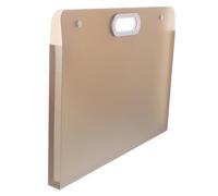 HAPINARY Borsa Portadocumenti 8k Grigia Maniglia, Organizer Per Documenti e Disegni Artistici, Contenitore Ad Alta Capacità Per Ufficio e Scuola, Custodia Pratica Per Trasporto Quotidiano