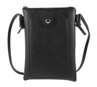 HAPINARY Borsa Tracolla Donna Mini Phone Bag Elegante in Materiale Resistente Pochette Porta Cellulare Crossbody Piccola per Lavoro Shopping e Viaggio Nero