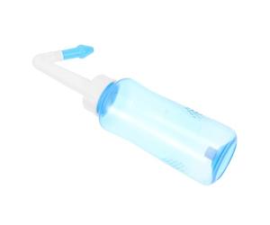 HAPINARY Bottiglia Pulizia Nasale 300 Ml Valvola Manuale Regolabile, Kit Lavaggio Nasale Portatile Per Bambini e Adulti, Strumento Per Risciacquo Seni Paranasali e Cura Quotidiana Dei Seni Nasali