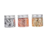 HAPINARY Bottles of Nail Glitter Decorative Foil Flakes Per Nail Art Flakes Per Decorazioni Unghie Per e Manicure Casa