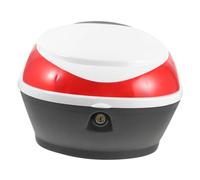 HAPINARY Box Portaoggetti Moto Multiuso Sotto Sella Bianco, Bauletto Posteriore per Bici e Moto Ampia Capacità, Custodia Pratica per Accessori da Viaggio e Uso Outdoor