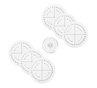 HAPINARY Braiding Disk in Schiuma Rotonda con Spilli per Posizionamento Supporto Compatto e Versatile per Creazione Braccialetti Macramé e Lavori Filo per Hobby e Laboratori Artigianali