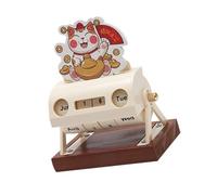 HAPINARY Calendario del gatto fortunato calendario dell'ufficio Forniture per ufficio Fornitura per la casa