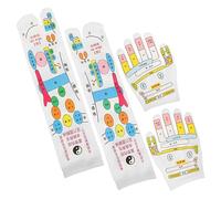 HAPINARY Calzini Per Terapia Riflessologica Calzini Digitopressione Per Piedi Strumenti Per Riflessologia Dei Punti Di Agopressione