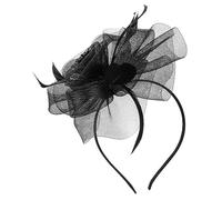 HAPINARY Cappello Cerimonia Donna Fascinator Elegante Copricapo Sposa Tea Party Fascia Donna per Compleanno Festa Cosplay