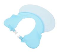 HAPINARY Cappello Da Bagno Regolabile Per Ragazzo Ragazza Con Visiera Protezione Per Occhi e Orecchie Durante Shampoo e Taglio Dei Materiale e Tpe Leggero