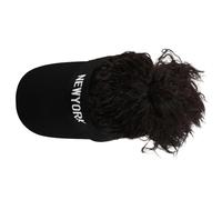 HAPINARY Cappello Da Baseball Con Extension Ricce Parrucca Per Coda Di Cavallo Sintetica Chioma Ondulati Attaccati Adatto Donne Stile Moda Look Naturale Sicuro Comodo Per Uso Quotidiano